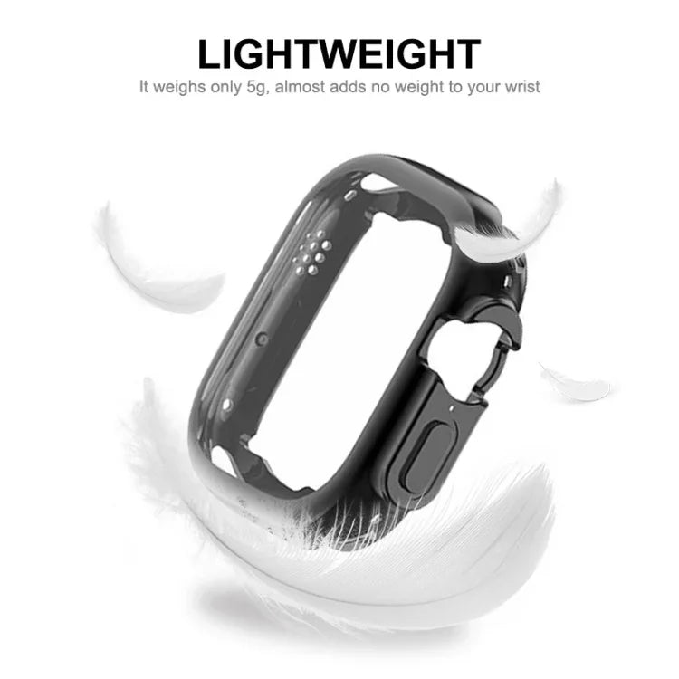 ENKAY 透明 TPU 保護殼附螢幕保護膜，適用於 Apple Watch Ultra 3 / 2 / 1 49mm