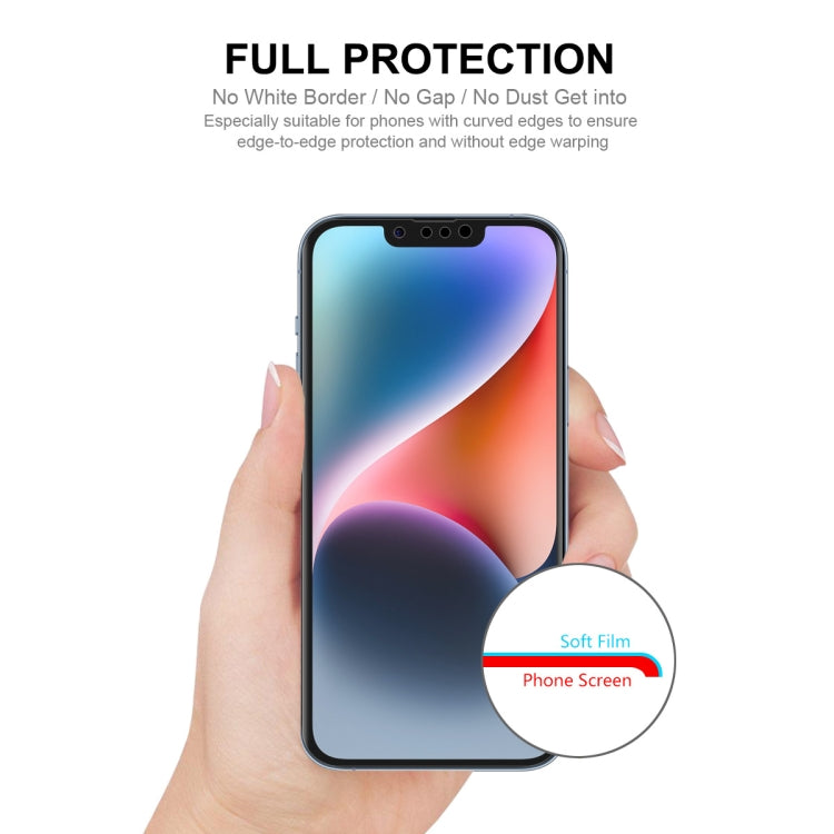 ENKAY iPhone 14 / 13 / 13 Pro 專用全膠防爆水凝膜，1 片裝、2 片裝、5 片裝、10 片裝