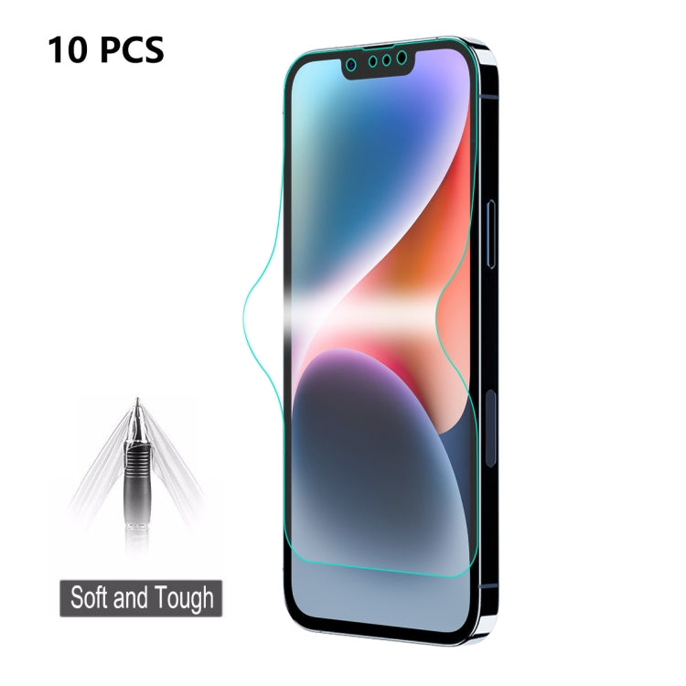 ENKAY iPhone 14 / 13 / 13 Pro 專用全膠防爆水凝膜，1 片裝、2 片裝、5 片裝、10 片裝