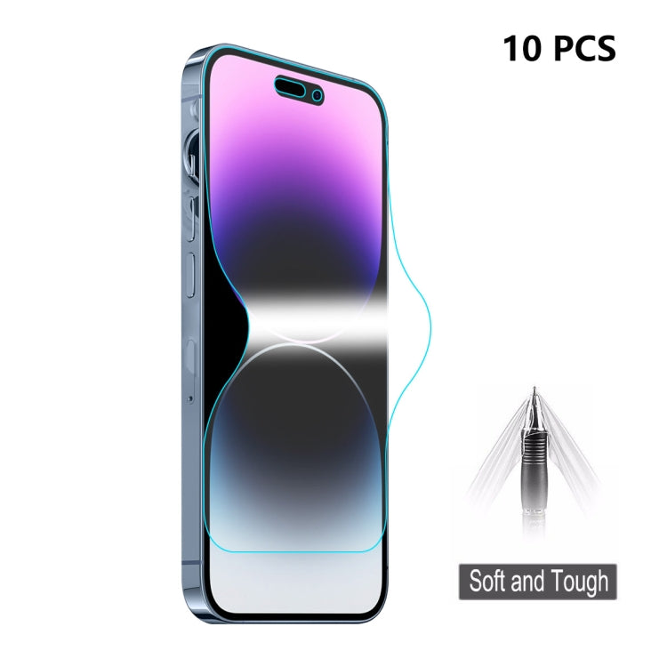ENKAY iPhone 14 Pro 專用全膠防爆水凝膜，1 片裝、2 片裝、5 片裝、10 片裝