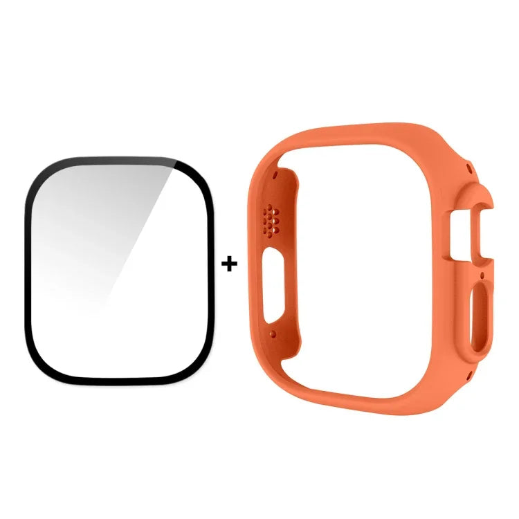 適用於 Apple Watch Ultra 3 / 2 / 1 49mm ENKAY 2 合 1 PC 保護殼 + 全覆蓋 9H 鋼化玻璃膜