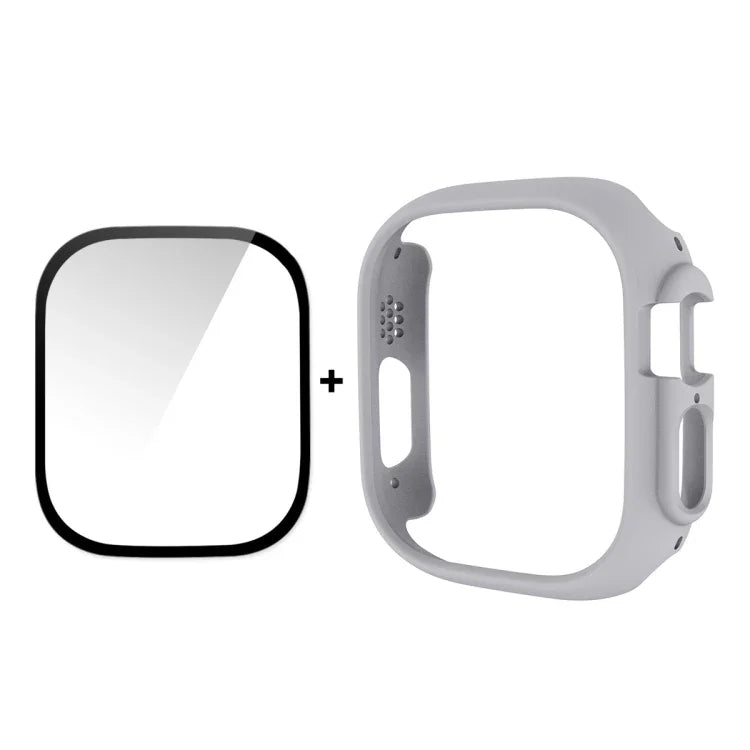 適用於 Apple Watch Ultra 3 / 2 / 1 49mm ENKAY 2 合 1 PC 保護殼 + 全覆蓋 9H 鋼化玻璃膜