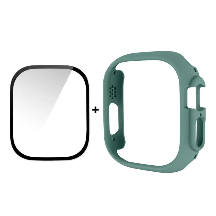 適用於 Apple Watch Ultra 3 / 2 / 1 49mm ENKAY 2 合 1 PC 保護殼 + 全覆蓋 9H 鋼化玻璃膜