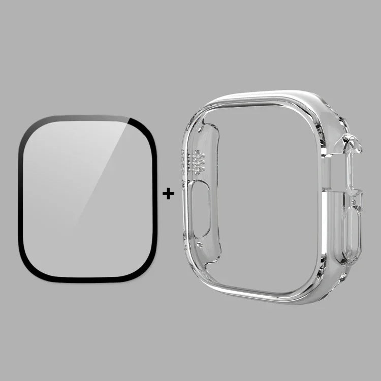 適用於 Apple Watch Ultra 3 / 2 / 1 49mm ENKAY 2 合 1 PC 保護殼 + 全覆蓋 9H 鋼化玻璃膜