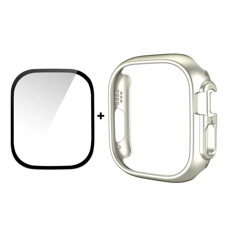 適用於 Apple Watch Ultra 3 / 2 / 1 49mm ENKAY 2 合 1 PC 保護殼 + 全覆蓋 9H 鋼化玻璃膜