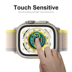 適用於 Apple Watch Ultra 1 / 2 / 3 49mm ENKAY 0.2mm 9H 鋼化玻璃錶膜，1 件裝，2 件裝，5 件裝，10 件裝