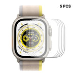 適用於 Apple Watch Ultra 1 / 2 / 3 49mm ENKAY 0.2mm 9H 鋼化玻璃錶膜，1 件裝，2 件裝，5 件裝，10 件裝
