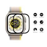 適用於 Apple Watch Ultra 1 / 2 / 3 49mm ENKAY 9H 全覆蓋鋼化玻璃錶膜，1 件裝，2 件裝，5 件裝，10 件裝