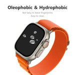 適用於 Apple Watch Ultra 1 / 2 / 3 49mm ENKAY 9H 全覆蓋鋼化玻璃錶膜，1 件裝，2 件裝，5 件裝，10 件裝