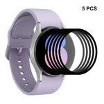 適用於 Samsung Galaxy Watch5 40mm ENKAY 9H 全覆蓋鋼化玻璃手錶保護膜，1 片裝，2 片裝，5 片裝，10 片裝