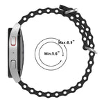 22mm 海洋風矽膠純色錶帶，適用於 Samsung Galaxy Watch3 45mm，適用於 Samsung Galaxy Watch 46mm，適用於 Samsung Gear S3 Classic，適用於 Samsung Gear S3 Frontier