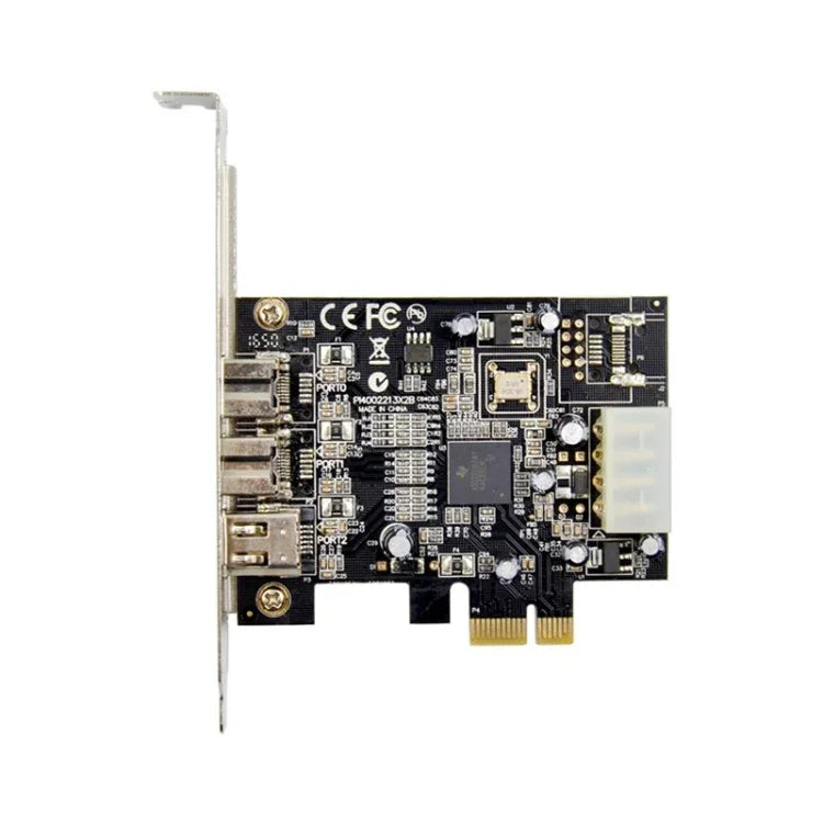 ST23 PCI Express 3埠Firewire 1394B & 1394A PCIe 1.1 x1卡，ST23