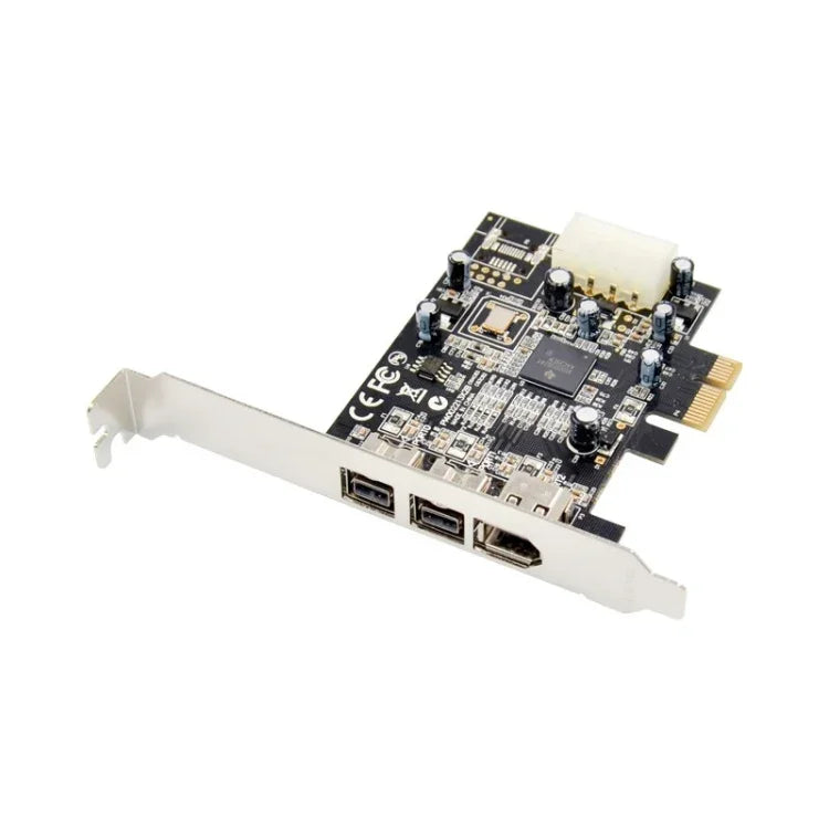 ST23 PCI Express 3埠Firewire 1394B & 1394A PCIe 1.1 x1卡，ST23