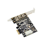 ST23 PCI Express 3埠Firewire 1394B & 1394A PCIe 1.1 x1卡，ST23