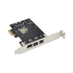 ST23 PCI Express 3埠Firewire 1394B & 1394A PCIe 1.1 x1卡，ST23