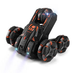 MoFun 五輪特技車 360 度擺臂 2.4G 多功能遙控車，單控、雙控