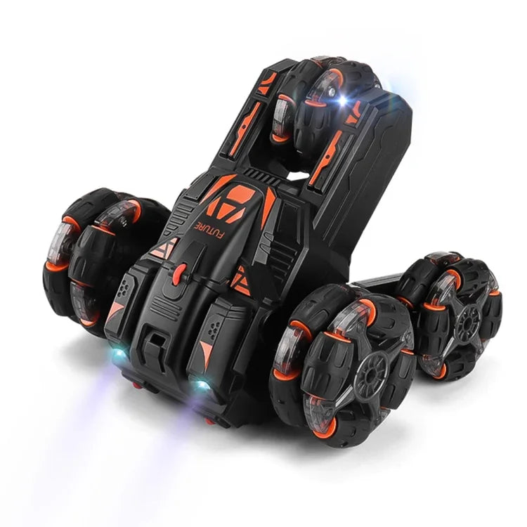 MoFun 五輪特技車 360 度擺臂 2.4G 多功能遙控車，單控、雙控