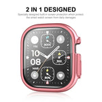 適用於 Apple Watch Ultra 3 / 2 / 1 49mm ENKAY 全覆蓋電鍍軟 TPU 保護殼附螢幕保護膜