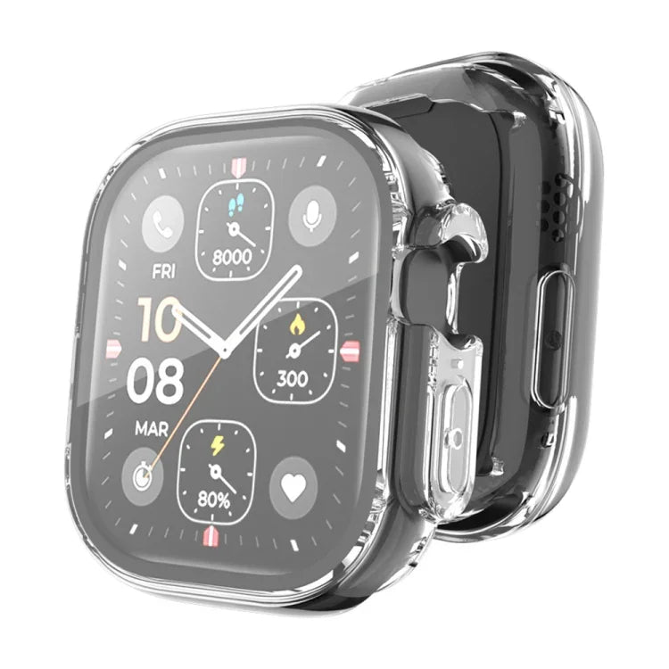 適用於 Apple Watch Ultra / Ultra 2 49mm ENKAY 全覆蓋透明軟 TPU 保護殼附螢幕保護膜