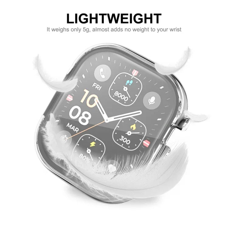 適用於 Apple Watch Ultra / Ultra 2 49mm ENKAY 全覆蓋透明軟 TPU 保護殼附螢幕保護膜