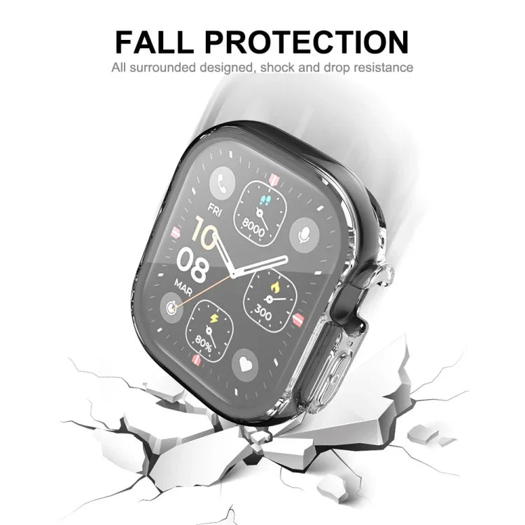 適用於 Apple Watch Ultra / Ultra 2 49mm ENKAY 全覆蓋透明軟 TPU 保護殼附螢幕保護膜