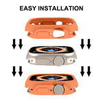 適用於 Apple Watch Ultra 3 / 2 / 1 49mm ENKAY 素色保護軟 TPU 框架保護殼