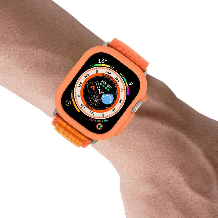 適用於 Apple Watch Ultra 3 / 2 / 1 49mm ENKAY 素色保護軟 TPU 框架保護殼