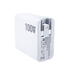 GaN 100W 雙 USB + 雙 USB-C/Type-C 多埠充電器，附 2米 Type-C 轉 Type-C 數據線組合，美國插頭，美國 / 歐盟插頭，美國 / 英國插頭，美國 / 澳洲插頭，美國 / 歐盟 / 英國插頭，美國 / 歐盟 / 英國 / 澳洲插頭