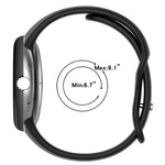 水滴瘦身蝴蝶扣純矽膠錶帶，適用於 Google Pixel Watch 4 / 3 / 2 / 1 41mm