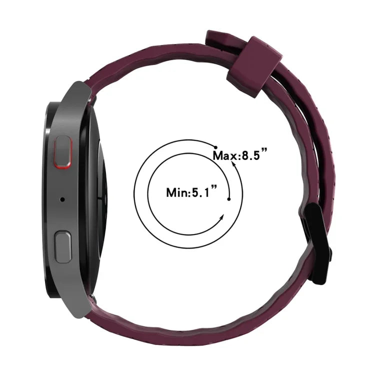 22mm 足球圖案純色矽膠錶帶，適用於 Samsung Galaxy Watch3 45mm，適用於 Samsung Galaxy Watch 46mm，適用於 Samsung Gear S3 Classic，適用於 Samsung Gear S3 Frontier