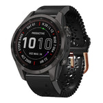 20mm Lady's Silicone Watch Band With Lace Punch, For Garmin Fenix 7S, For Garmin Fenix 7S Solar, For Garmin Fenix 7S Sapphire Solar, For Garmin Instinct 2S, For Garmin Fenix 6S, For Garmin Fenix 6S Pro