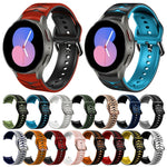 曲面紋理矽膠錶帶，適用於 Samsung Galaxy Watch 5 44mm、Samsung Galaxy Watch 5 40mm、Samsung Galaxy Watch 5 Pro 45mm