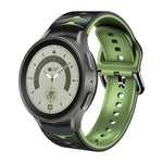 曲面紋理矽膠錶帶，適用於 Samsung Galaxy Watch 5 44mm、Samsung Galaxy Watch 5 40mm、Samsung Galaxy Watch 5 Pro 45mm