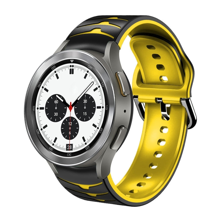 曲面紋理矽膠錶帶，適用於 Samsung Galaxy Watch 4 44mm、Samsung Galaxy Watch 4 40mm、Samsung Galaxy Watch 4 Classic 42mm