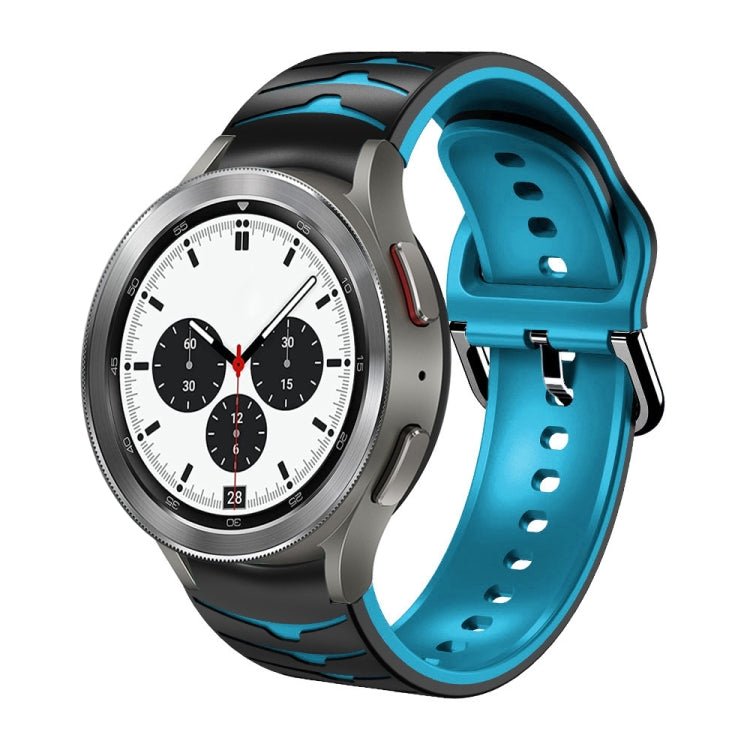 曲面紋理矽膠錶帶，適用於 Samsung Galaxy Watch 4 44mm、Samsung Galaxy Watch 4 40mm、Samsung Galaxy Watch 4 Classic 42mm