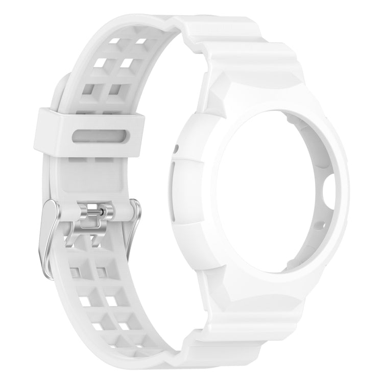 一體成型全包覆矽膠錶帶，適用於 Google Pixel Watch
