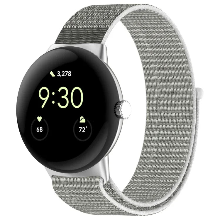 尼龍編織錶帶，適用於 Google Pixel Watch 4 / 3 / 2 / 1 41mm
