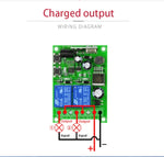 DC 12V 24V 48V通用電動門RF無線遙控繼電器接收器套組