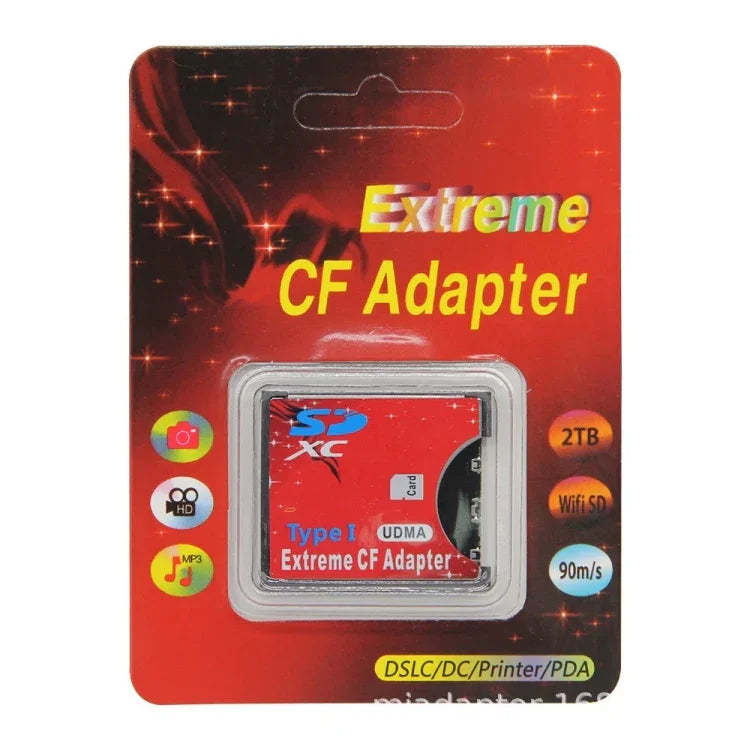 SD轉CF Compact Flash記憶卡轉接器