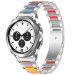 Interbead 樹脂金屬錶帶，適用於 Galaxy Watch 4 Classic 42 / 46mm