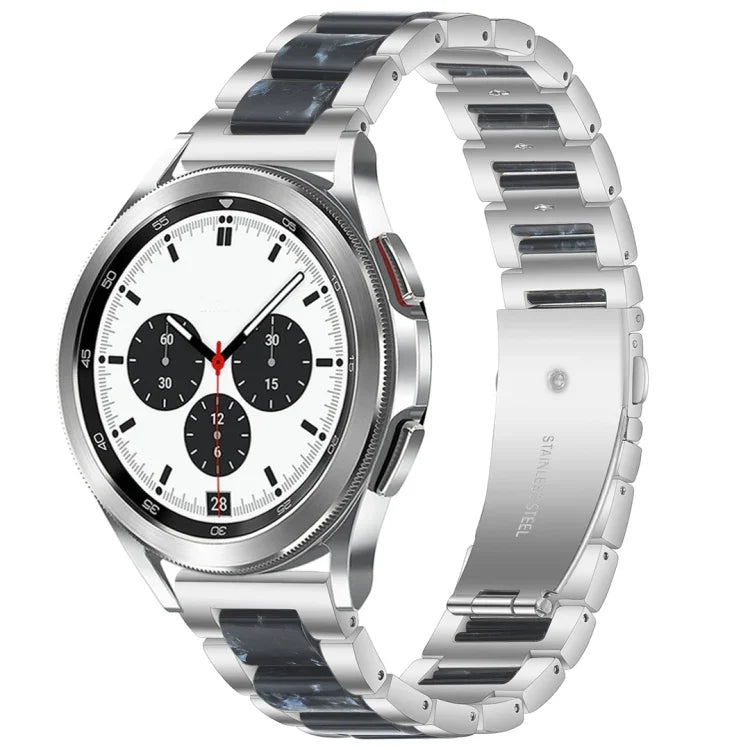 Interbead 樹脂金屬錶帶，適用於 Galaxy Watch 4 Classic 42 / 46mm
