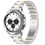 Interbead 樹脂金屬錶帶，適用於 Galaxy Watch 4 Classic 42 / 46mm