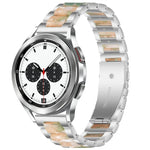 Interbead 樹脂金屬錶帶，適用於 Galaxy Watch 4 Classic 42 / 46mm