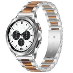 Interbead 樹脂金屬錶帶，適用於 Galaxy Watch 4 Classic 42 / 46mm
