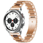 Interbead 樹脂金屬錶帶，適用於 Galaxy Watch 4 Classic 42 / 46mm