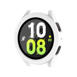 適用於 Samsung Galaxy Watch4/5 44mm ENKAY Hat-Prince 防水全覆蓋 PC 錶框 + 9H 鋼化玻璃保護殼