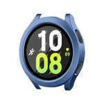 適用於 Samsung Galaxy Watch4/5 44mm ENKAY Hat-Prince 防水全覆蓋 PC 錶框 + 9H 鋼化玻璃保護殼