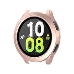 適用於 Samsung Galaxy Watch4/5 44mm ENKAY Hat-Prince 防水全覆蓋 PC 錶框 + 9H 鋼化玻璃保護殼