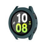 適用於 Samsung Galaxy Watch4/5 44mm ENKAY Hat-Prince 防水全覆蓋 PC 錶框 + 9H 鋼化玻璃保護殼