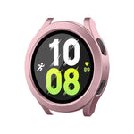 適用於 Samsung Galaxy Watch4/5 44mm ENKAY Hat-Prince 防水全覆蓋 PC 錶框 + 9H 鋼化玻璃保護殼